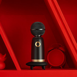 Changba Q3 wireless microphone Black
